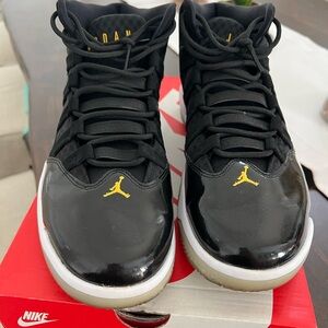 Air Jordan Max Aura Black and Gold
